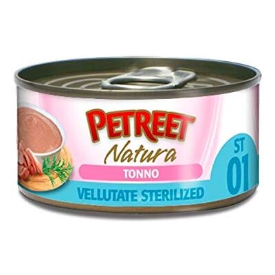 Petreet Natura Aliments Humides pour Chats Stérilisés - 70g - Publicité Petreet Natura Aliments Humides pour Chats Stérilisés - 70g - Publicité