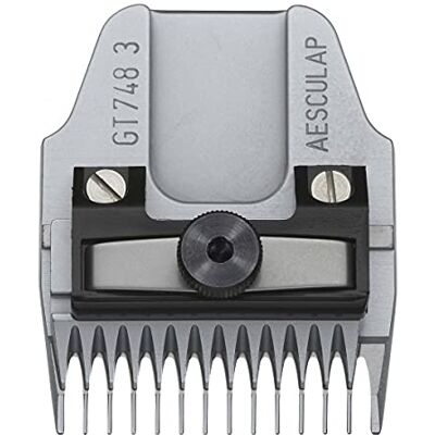 Kerbl Aesculap Favorita System GT748 Lot de 100 têtes de rasage à dents larges pour chien 3 x 40 mm - Publicité Kerbl Aesculap Favorita System GT748 Lot de 100 têtes de rasage à dents larges pour chien 3 x 40 mm - Publicité