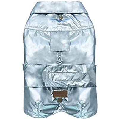 Imperméable pour chiens Croci - Azzurro - Doublure en polaire amovible - 30 cm - Étanche - Publicité Imperméable pour chiens Croci - Azzurro - Doublure en polaire amovible - 30 cm - Étanche - Publicité