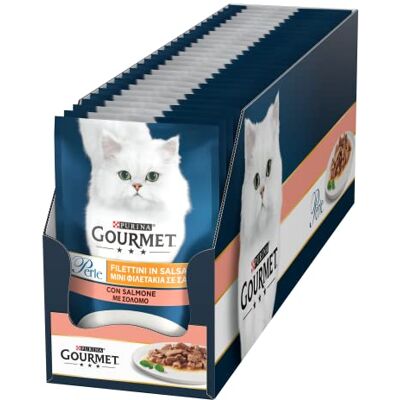 Gourmet Perle Saumon 85g - Nourriture humide pour chats - Publicité Gourmet Perle Saumon 85g - Nourriture humide pour chats - Publicité