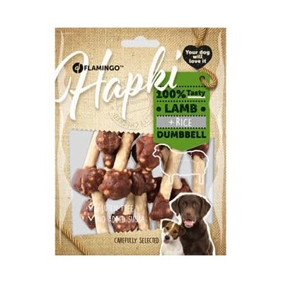 Flamingo - Riz et Agneau - Sans gluten - 150 g - Pet Snack - Publicité Flamingo - Riz et Agneau - Sans gluten - 150 g - Pet Snack - Publicité