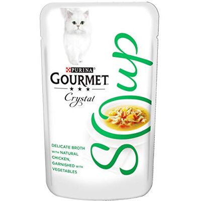 Gourmet Sachet de Soupe, Nourriture Humide, pour Chats Adultes - Publicité Gourmet Sachet de Soupe, Nourriture Humide, pour Chats Adultes - Publicité