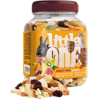 Little One - Fruit Mix Snack - Petits mammifères - Pet Snack - Publicité Little One - Fruit Mix Snack - Petits mammifères - Pet Snack - Publicité