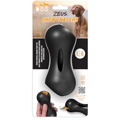 Friandises Zeus ChewChasers Peanut Black - Pour chiens - Publicité Friandises Zeus ChewChasers Peanut Black - Pour chiens - Publicité