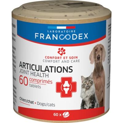 Francodex articulations Chien & Chat 60 comprimes - Publicité Francodex articulations Chien & Chat 60 comprimes - Publicité