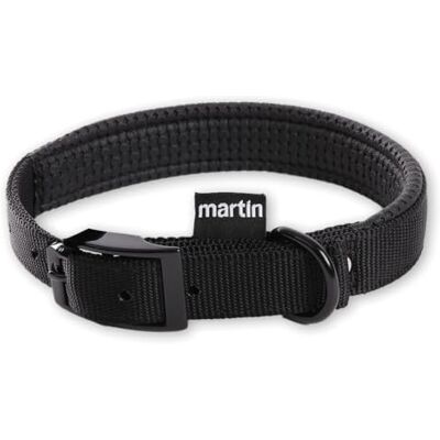 Collier Confort Martin Sellier Noir 25-65 - Publicité Collier Confort Martin Sellier Noir 25-65 - Publicité