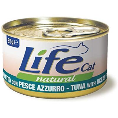 LIFECAT Nourriture Naturelle pour Chats - 85g - Poisson & Thon - Publicité LIFECAT Nourriture Naturelle pour Chats - 85g - Poisson & Thon - Publicité