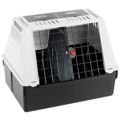 Transporteur pour chiens Ferplast ATLAR CAR 80 - Grilles de ventilation, Rangement, Drainage - Publicité Transporteur pour chiens Ferplast ATLAR CAR 80 - Grilles de ventilation, Rangement, Drainage - Publicité