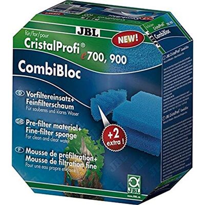 JBL CombiBloc CristalProfi e4/7/900/1, Kit comprenant blocs de préfiltration et mousse pour filtre CristalProfi e - Publicité JBL CombiBloc CristalProfi e4/7/900/1, Kit comprenant blocs de préfiltration et mousse pour filtre CristalProfi e - Publicité