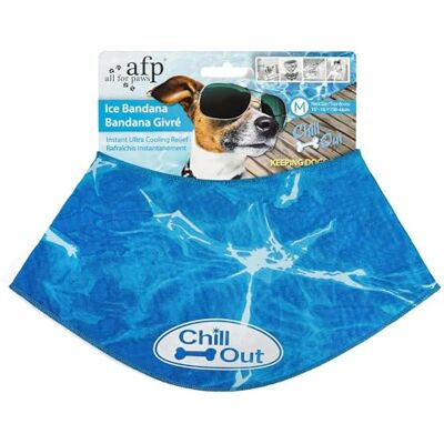 ALL FOR PAWS Bandanas Refrescante Chill Out M - Publicité ALL FOR PAWS Bandanas Refrescante Chill Out M - Publicité