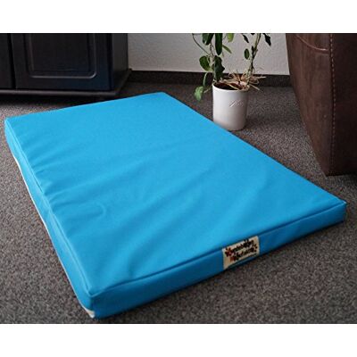 Hundebettenmanufaktur Matelas pour chien / tapis de panier pour chien Housse en similicuir et mousse de 5 cm Disponible en différentes couleurs et tailles - Publicité Hundebettenmanufaktur Matelas pour chien / tapis de panier pour chien Housse en similicuir et mousse de 5 cm Disponible en différentes couleurs et tailles - Publicité