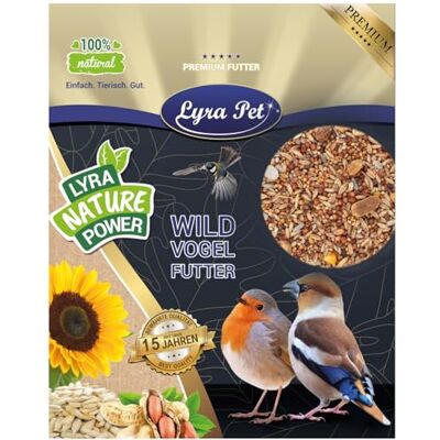 Lyra Pet ® 25 kg mélange sans Coques pour Oiseaux Sauvages Aliment toute l’année pour oiseaux sauvages Sans coques & riche en graisses Idéal balcon & terrasse Energétique - Publicité Lyra Pet ® 25 kg mélange sans Coques pour Oiseaux Sauvages Aliment toute l’année pour oiseaux sauvages Sans coques & riche en graisses Idéal balcon & terrasse Energétique - Publicité