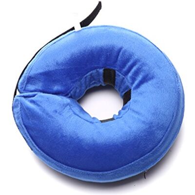 smalllee_lucky_store smalllee Lucky Store Gonflable collerette pour Chien Chat récupération Protection cône Confortable et réglable Elizabethan Collier pour Petite Moyen Grande Taille,Bleu,XS - Publicité smalllee_lucky_store smalllee Lucky Store Gonflable collerette pour Chien Chat récupération Protection cône Confortable et réglable Elizabethan Collier pour Petite Moyen Grande Taille,Bleu,XS - Publicité