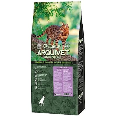 ARQUIVET CAT ORIGINAL Sterilized Chicken 7 Kg - Nourriture pour chats - Publicité ARQUIVET CAT ORIGINAL Sterilized Chicken 7 Kg - Nourriture pour chats - Publicité