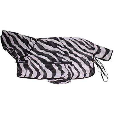 Couverture anti-insectes Bucas Buzz-Off Zebra - Déguisement pour cheval - Publicité Couverture anti-insectes Bucas Buzz-Off Zebra - Déguisement pour cheval - Publicité