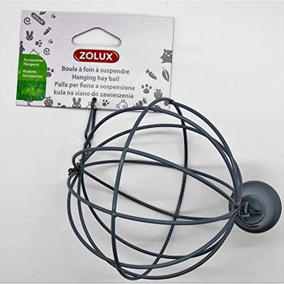 Zolux - Zo-206869 - Gris - Ø10 cm - Hay ball - Publicité Zolux - Zo-206869 - Gris - Ø10 cm - Hay ball - Publicité