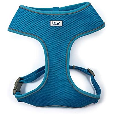 Ancol Viva Harnais de Promenade Confortable réfléchissant en Maille Respirante pour Chien Bleu Taille S 34-45 cm - Publicité Ancol Viva Harnais de Promenade Confortable réfléchissant en Maille Respirante pour Chien Bleu Taille S 34-45 cm - Publicité