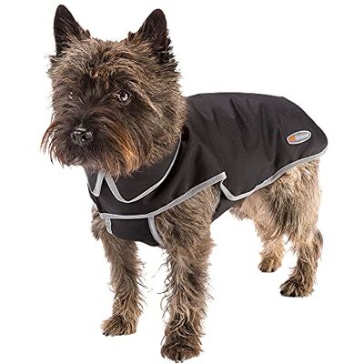 Ferplast Manteau pour Chiens Rembourré Coupe-vent Imperméable TECHNO 40, Réfléchissant, Collier intégré - Publicité Ferplast Manteau pour Chiens Rembourré Coupe-vent Imperméable TECHNO 40, Réfléchissant, Collier intégré - Publicité