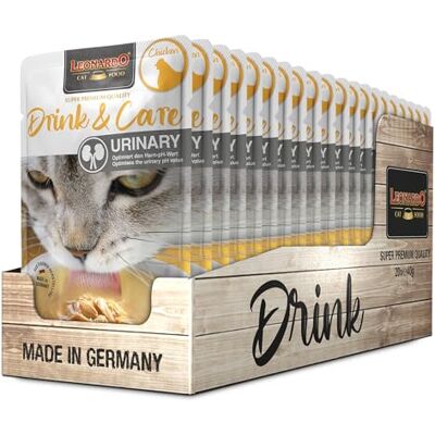 Leonardo - Drink & Care Urinary Sopa con Pollo - Nourriture pour chats - Publicité Leonardo - Drink & Care Urinary Sopa con Pollo - Nourriture pour chats - Publicité