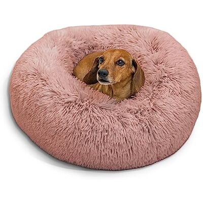 Best Friends by Sheri - Coussin Donut - Rose poussiéreuse - Chien/Chat - Apaisant - 58x58cm - Publicité Best Friends by Sheri - Coussin Donut - Rose poussiéreuse - Chien/Chat - Apaisant - 58x58cm - Publicité