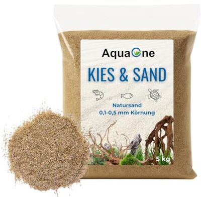 AquaOne Gravier pour aquarium Sable 5 kg I Fond de sol noir clair multicolore fin moyen grossier I Gravier pour aquarium Qualité Premium I Sable de quartz Gravier pour aquarium Décoration Aquascaping - Publicité AquaOne Gravier pour aquarium Sable 5 kg I Fond de sol noir clair multicolore fin moyen grossier I Gravier pour aquarium Qualité Premium I Sable de quartz Gravier pour aquarium Décoration Aquascaping - Publicité