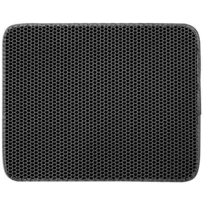 PEIHUODAN Tapis pour Litière De Chat Chat, Double Couche en Nid d'abeille, Matériau Imperméable à L'urine Et l'eau, Contrôle La Dispersion, Moins Déchets, Lavable Facile Nettoyer (40X50CM,Black) - Publicité PEIHUODAN Tapis pour Litière De Chat Chat, Double Couche en Nid d'abeille, Matériau Imperméable à L'urine Et l'eau, Contrôle La Dispersion, Moins Déchets, Lavable Facile Nettoyer (40X50CM,Black) - Publicité