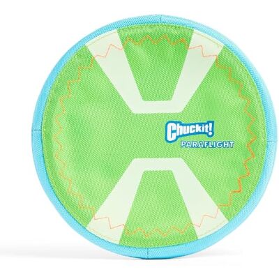 CHUCKIT! PARAFLIGHT MAX GLOW Jouet pour Chien - Dog Toy - Publicité CHUCKIT! PARAFLIGHT MAX GLOW Jouet pour Chien - Dog Toy - Publicité