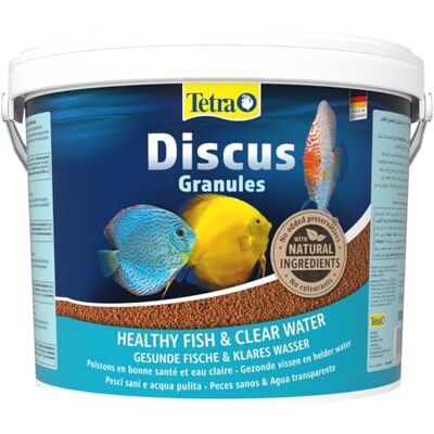 Tetra Discus Granules Aliment Complet Discus 10 L - Publicité Tetra Discus Granules Aliment Complet Discus 10 L - Publicité