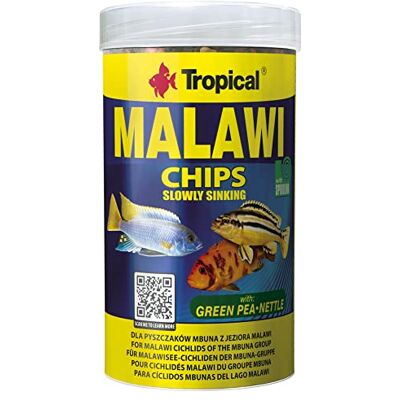 TROPICAL Malawi Chips - 250ml - Nourriture pour poissons - Publicité TROPICAL Malawi Chips - 250ml - Nourriture pour poissons - Publicité