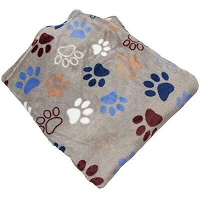 Nobby Couverture pour chiens Microfibre Fleece 100x150cm Gris clair - Couverture pour chiens - Publicité Nobby Couverture pour chiens Microfibre Fleece 100x150cm Gris clair - Couverture pour chiens - Publicité