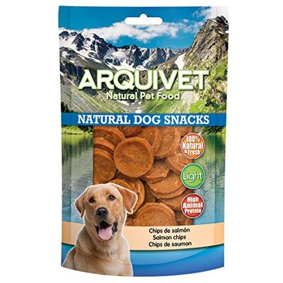 Arquivet Chips de Saumon 100 g (Lot de 1) - Publicité Arquivet Chips de Saumon 100 g (Lot de 1) - Publicité