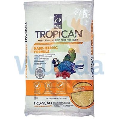 Hari B2263 Formule Tropican Nourriture Manuelle - Aliments pour oiseaux - Publicité Hari B2263 Formule Tropican Nourriture Manuelle - Aliments pour oiseaux - Publicité