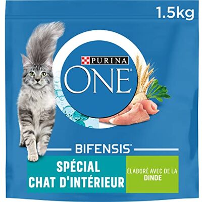 Purina - One Special Innekatt - 1.5 kg - Croquettes pour chats - Publicité Purina - One Special Innekatt - 1.5 kg - Croquettes pour chats - Publicité