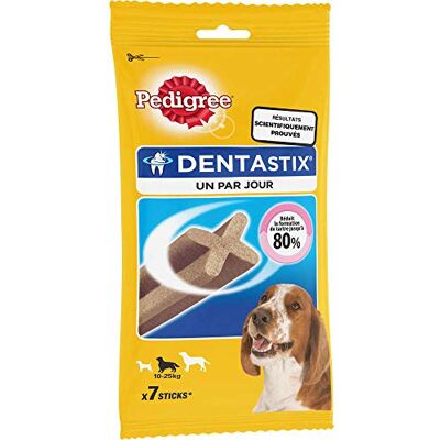 Pedigree Dentastix Friandises pour Pack de 70 Sticks Hygiène Bucco Dentaire Moyen Chien - Publicité Pedigree Dentastix Friandises pour Pack de 70 Sticks Hygiène Bucco Dentaire Moyen Chien - Publicité