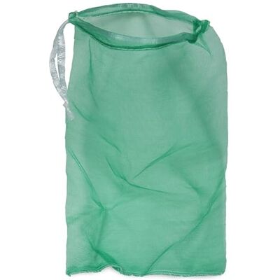 Happykoi Sac filtrant vert fin Dimensions : environ 35 x 50 cm avec cordon de serrage - Publicité Happykoi Sac filtrant vert fin Dimensions : environ 35 x 50 cm avec cordon de serrage - Publicité