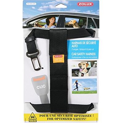Zolux Harnais de Sécurité Auto pour Chien Taille L - Publicité Zolux Harnais de Sécurité Auto pour Chien Taille L - Publicité