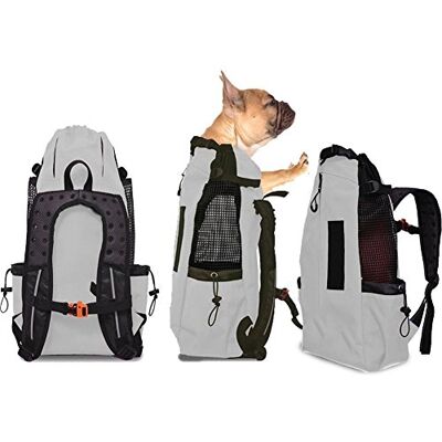 WLDOCA Respirant Sac À Dos De Transport, Transporteur De Petit Chien Chat Capsule Sac À Dos,Sac De Transport pour Chien,Gray - Publicité WLDOCA Respirant Sac À Dos De Transport, Transporteur De Petit Chien Chat Capsule Sac À Dos,Sac De Transport pour Chien,Gray - Publicité