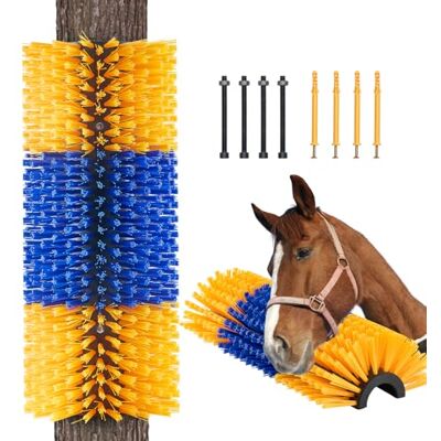 Brosse à Gratter Vevor Grande pour Bétail - 51x19x10cm avec 2 Vis - Publicité Brosse à Gratter Vevor Grande pour Bétail - 51x19x10cm avec 2 Vis - Publicité