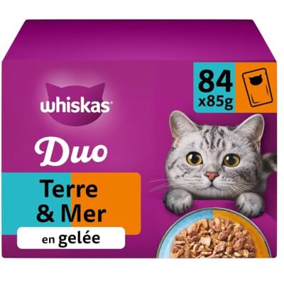 Whiskas - Nourriture humide savoureuse - Complète et équilibrée pour adultes - Publicité Whiskas - Nourriture humide savoureuse - Complète et équilibrée pour adultes - Publicité