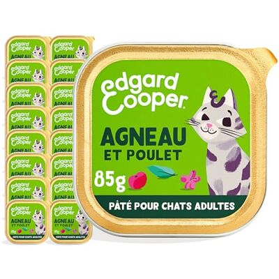 Nourriture pour chats Agneau & Poulet Edgard & Cooper - Nourriture pour chats - Publicité Nourriture pour chats Agneau & Poulet Edgard & Cooper - Nourriture pour chats - Publicité