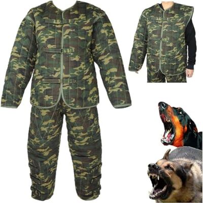 DPDZSW Veste De Costume De Morsure De Dressage De Chien De Police De Grande Protection du Corps, Combinaison Anti-Morsure De Chien, Morsure De Chien De Dressage pour Renforcer Vêtements Sécurité - Publicité DPDZSW Veste De Costume De Morsure De Dressage De Chien De Police De Grande Protection du Corps, Combinaison Anti-Morsure De Chien, Morsure De Chien De Dressage pour Renforcer Vêtements Sécurité - Publicité