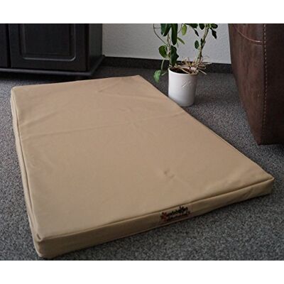 Hundebettenmanufaktur Matelas pour chien / tapis de panier pour chien Housse en similicuir et mousse de 5 cm Disponible en différentes couleurs et tailles - Publicité Hundebettenmanufaktur Matelas pour chien / tapis de panier pour chien Housse en similicuir et mousse de 5 cm Disponible en différentes couleurs et tailles - Publicité