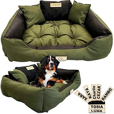 Unbranded - 75x65 - Khaki Codura - M - Lit pour animaux - Publicité Unbranded - 75x65 - Khaki Codura - M - Lit pour animaux - Publicité