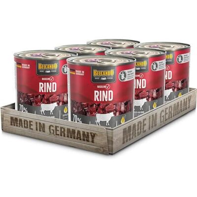 BELCANDO - Baseline - 6-pack - Nourriture humide pour chiens - Publicité BELCANDO - Baseline - 6-pack - Nourriture humide pour chiens - Publicité