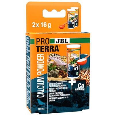 JBL Proterra Calcium Powder 2 x 25ml Mineralien-Ergänzungsfutter Alle Reptilien - Publicité JBL Proterra Calcium Powder 2 x 25ml Mineralien-Ergänzungsfutter Alle Reptilien - Publicité