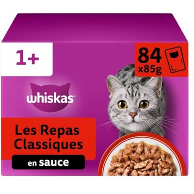 Nourriture pour chats Whiskas DC44S - Complète et équilibrée - Publicité Nourriture pour chats Whiskas DC44S - Complète et équilibrée - Publicité