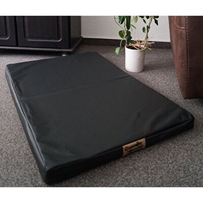 Hundebettenmanufaktur Matelas pour chien / tapis de panier pour chien Housse en similicuir et mousse de 5 cm Disponible en différentes couleurs et tailles - Publicité Hundebettenmanufaktur Matelas pour chien / tapis de panier pour chien Housse en similicuir et mousse de 5 cm Disponible en différentes couleurs et tailles - Publicité