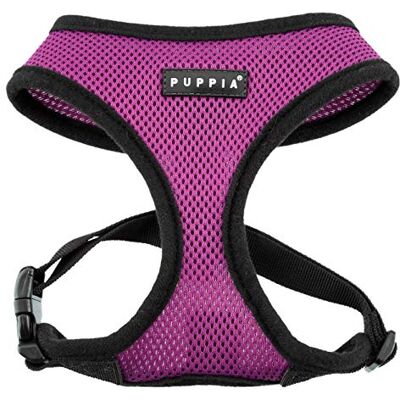Puppia Harnais Doux pour Chien Taille S Violet - Publicité Puppia Harnais Doux pour Chien Taille S Violet - Publicité