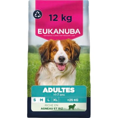 Eukanuba Life Care Chien Adulte Petite/Moyenne Agneau Riz 12 kg - Publicité Eukanuba Life Care Chien Adulte Petite/Moyenne Agneau Riz 12 kg - Publicité
