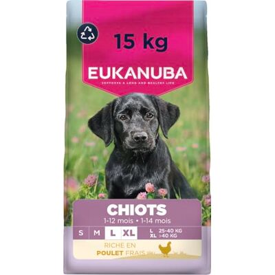 Eukanuba Life Care Chiot Grande Race Poulet 15 kg - Publicité Eukanuba Life Care Chiot Grande Race Poulet 15 kg - Publicité